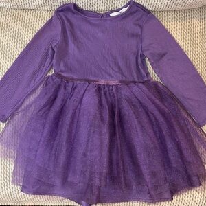 H&M Purple Girls Dress 3-4T